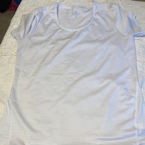 Athleta white top